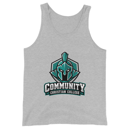 Performance | Tank Top | Community Christian College | Vanguard Athletic Logo