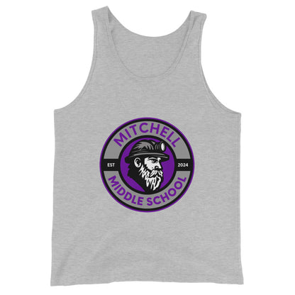 Performance | Tank Top | Mitchell Middle School Softball | Badge Logo