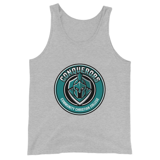 Performance | Tank Top | Community Christian College | Badge Logo