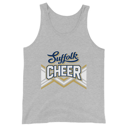 Performance | Tank Top | Suffolk University Cheerleading | Vanguard Logo