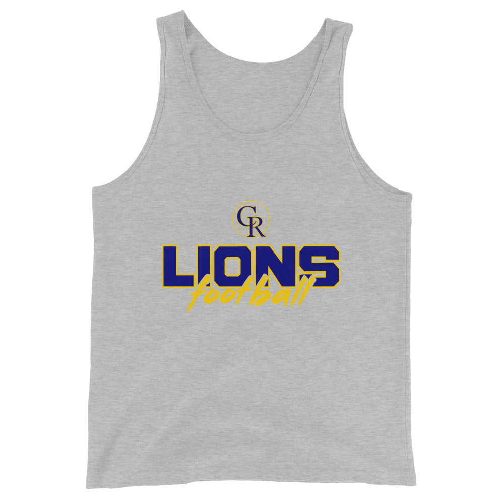 Performance | Tank Top | Chestnut Ridge Lions Football | Vanguard Logo