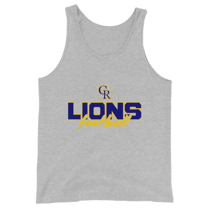 Performance | Tank Top | Chestnut Ridge Lions Football | Vanguard Logo