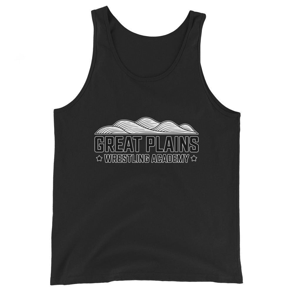 Performance | Tank Top | Great Plains Wrestling Academy | Crest Logo