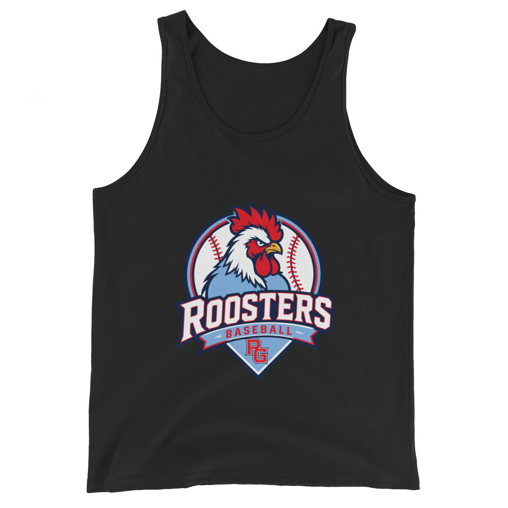 Performance | Tank Top | Rooster Nation | Athletic Crest Logo