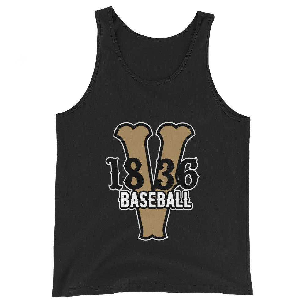 Performance | Tank Top | 1836 Volunteers Baseball | Crest Logo