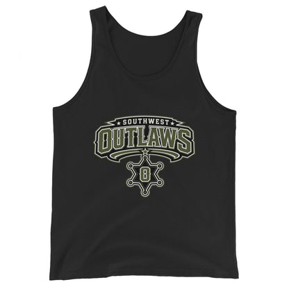 Performance | Tank Top | Southwest Outlaws | Frontier Athletics Logo