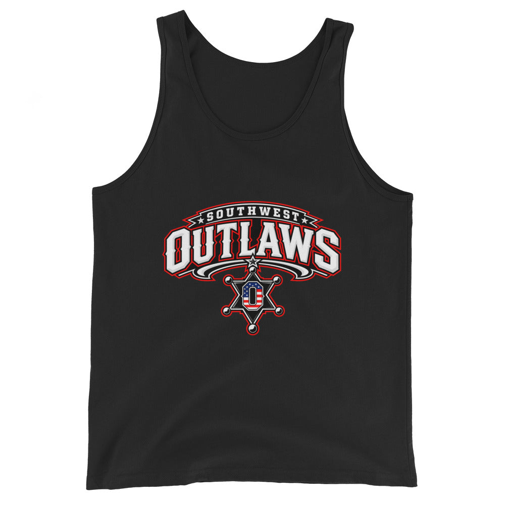Performance | Tank Top | Southwest Outlaws | Vanguard Logo