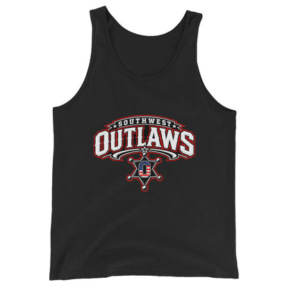 Performance | Tank Top | Southwest Outlaws | Vanguard Logo