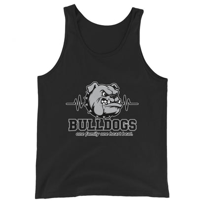 Performance | Tank Top | Celina Recreational Football Black | Bulldogs Crest Logo