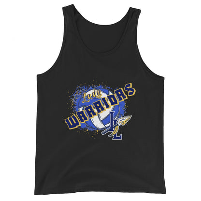 Performance | Tank Top | Indian Land Middle School Volleyball | Vanguard Warriors Logo
