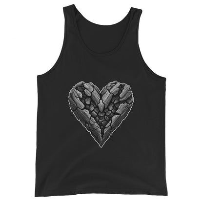 Performance | Tank Top | Obsidian Heartbeat | Emblem Logo