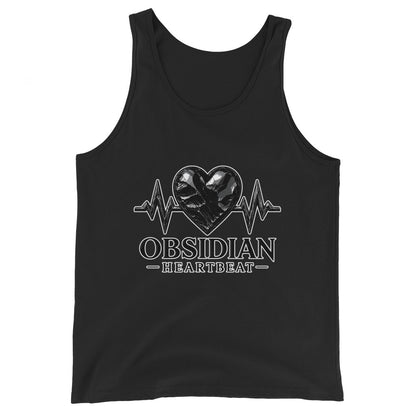 Performance | Tank Top | Obsidian Heartbeat | Pulse Athletics Logo
