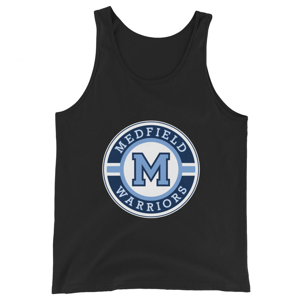 Performance | Tank Top | Medfield Softball | Badge Logo
