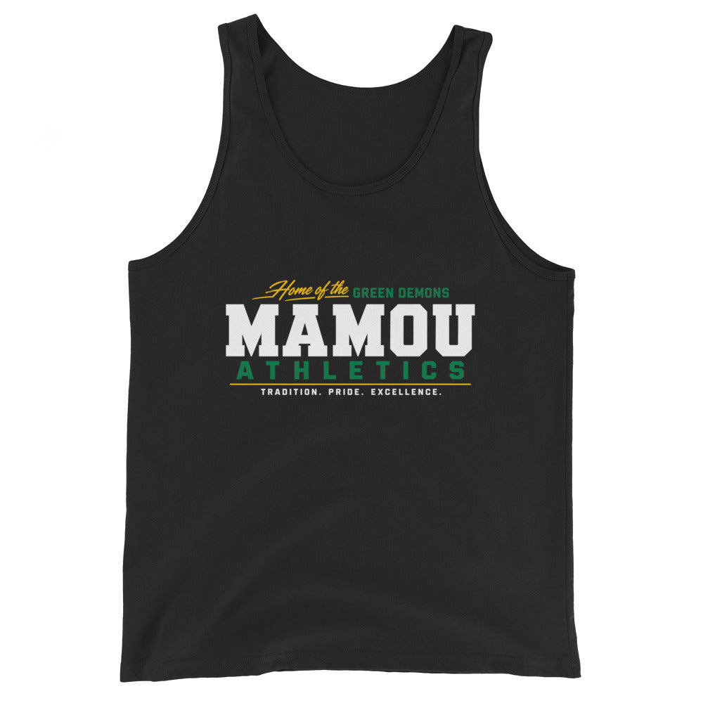 Performance | Tank Top | Mamou High School | Modern Script Logo