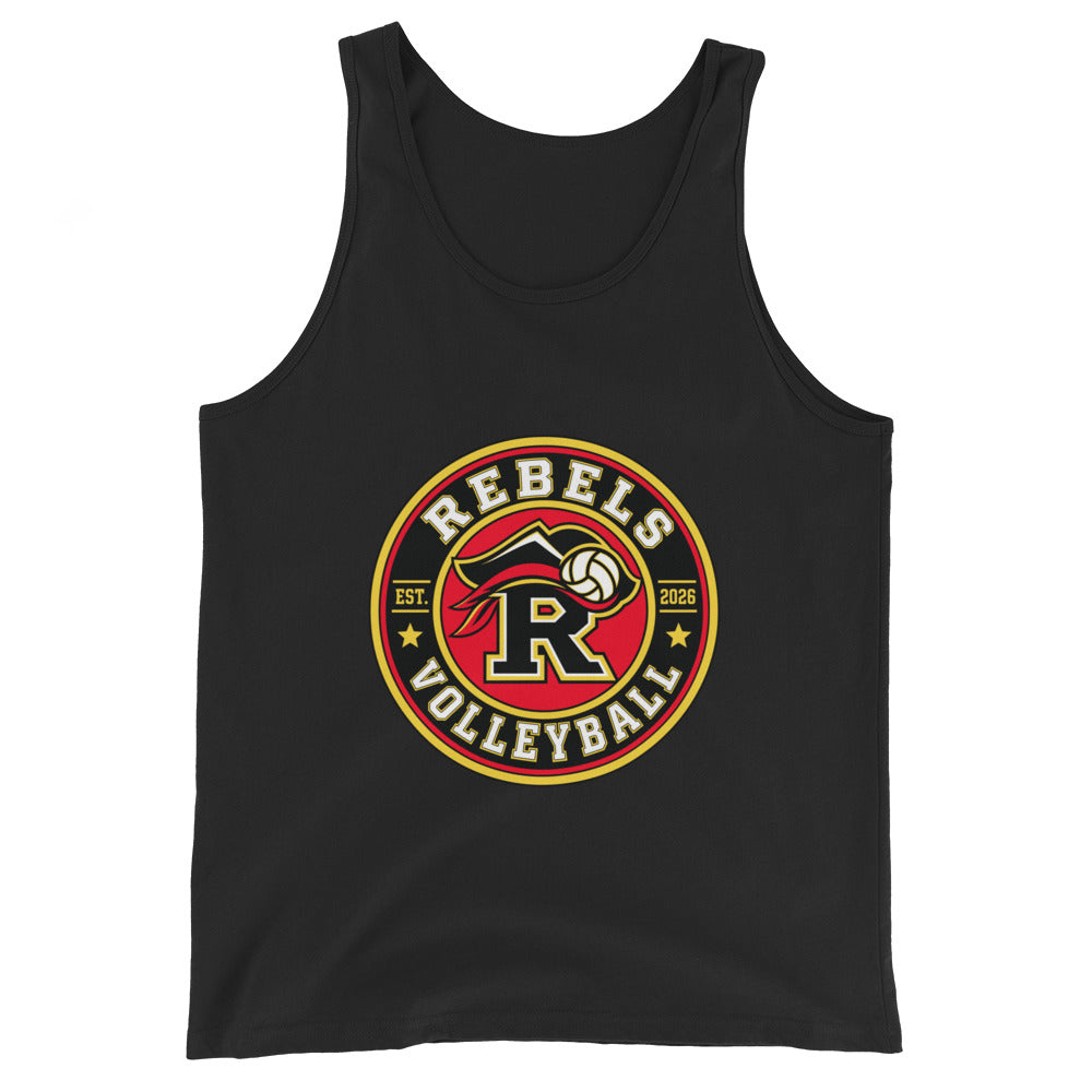 Performance | Tank Top | Rebels Volleyball Club | Badge Logo