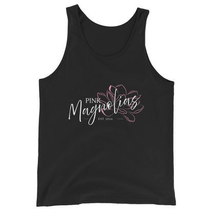 Performance | Tank Top | Pink Magnolias Dance | Modern Script Logo