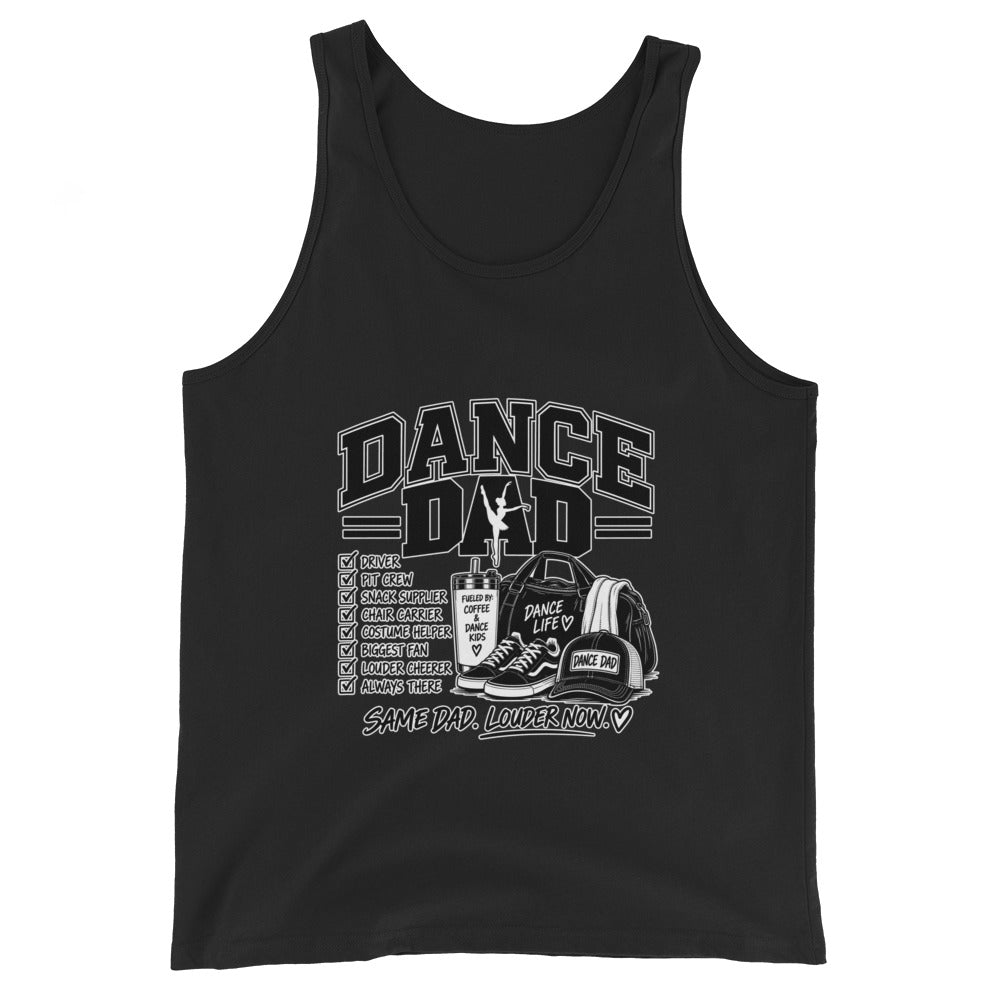 Performance | Tank Top | Dance Life | Dad Crest Logo