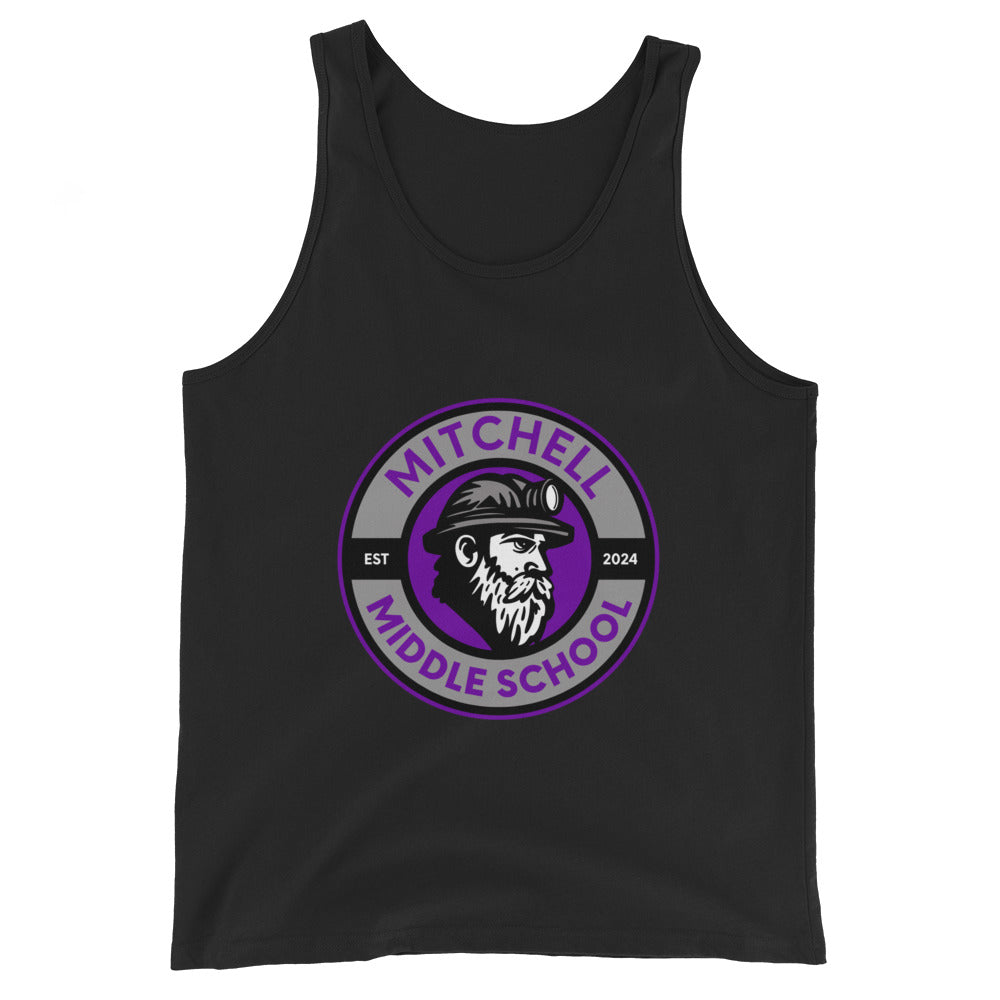 Performance | Tank Top | Mitchell Middle School Softball | Badge Logo