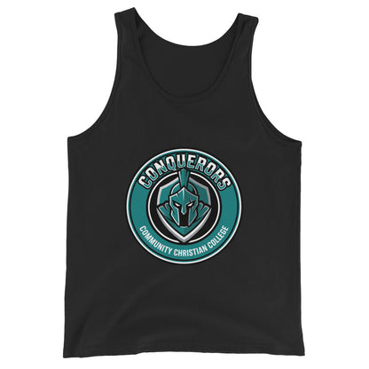Performance | Tank Top | Community Christian College | Badge Logo