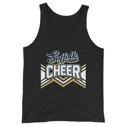 Performance | Tank Top | Suffolk University Cheerleading | Vanguard Logo