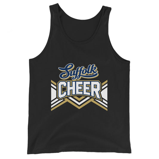 Performance | Tank Top | Suffolk University Cheerleading | Vanguard Logo