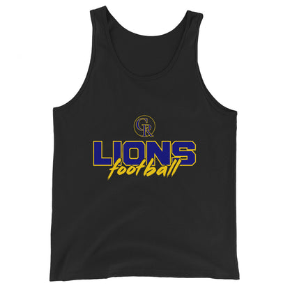 Performance | Tank Top | Chestnut Ridge Lions Football | Vanguard Logo