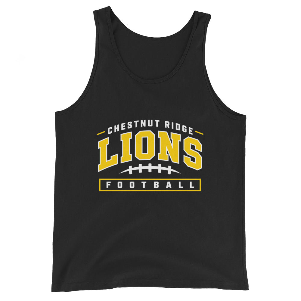 Performance | Tank Top | Chestnut Ridge Lions Football | Valor Logo