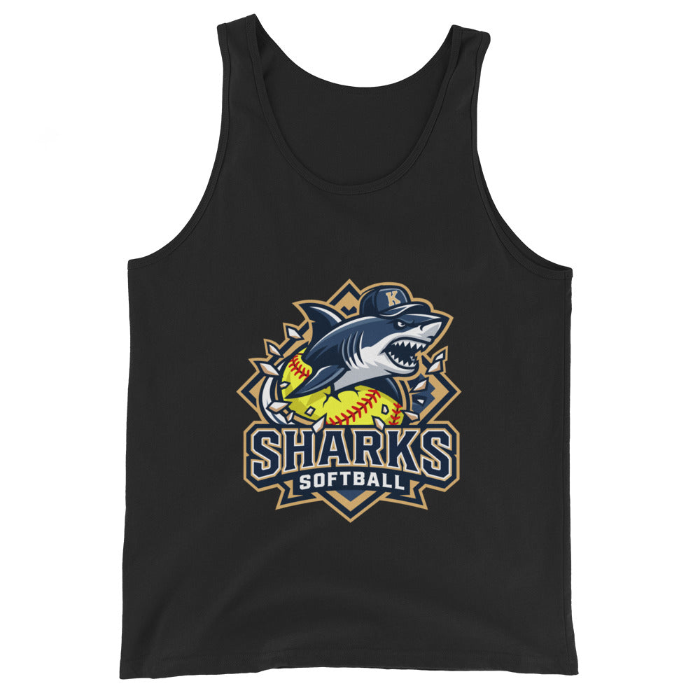 Performance | Tank Top | Sharks Diamond Sports | Crest Logo
