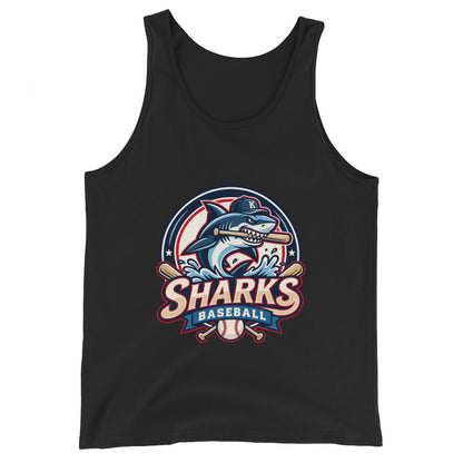 Performance | Tank Top | Sharks Diamond Sports | Emblem Logo