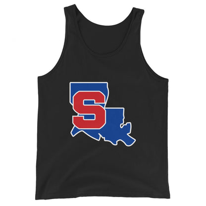 Performance | Tank Top | Louisiana Slam Baseball | Crest Logo