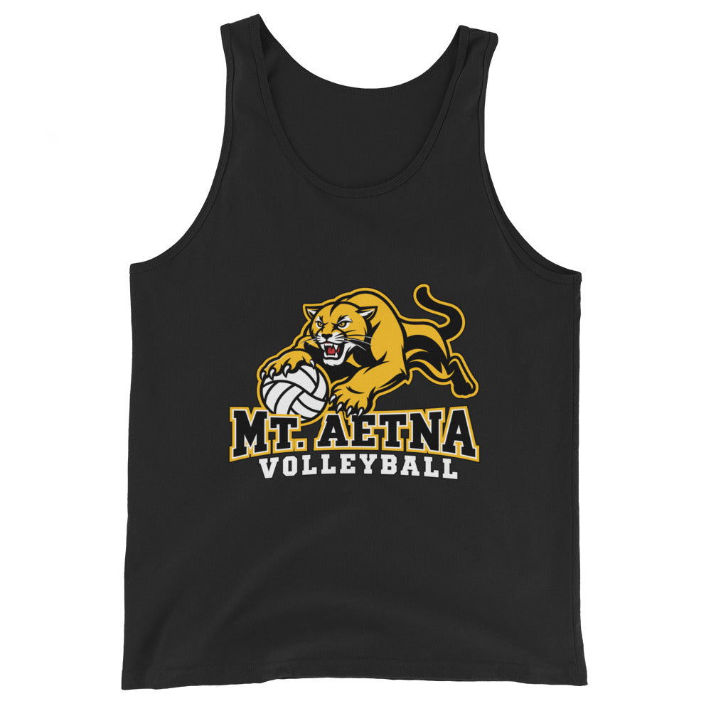 Performance | Tank Top | Mt. Aetna Adventist School | Volleyball Apex Logo