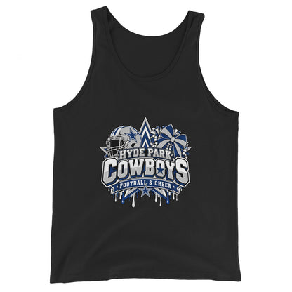 Performance | Tank Top | Hyde Park Cowboys | Crest Logo