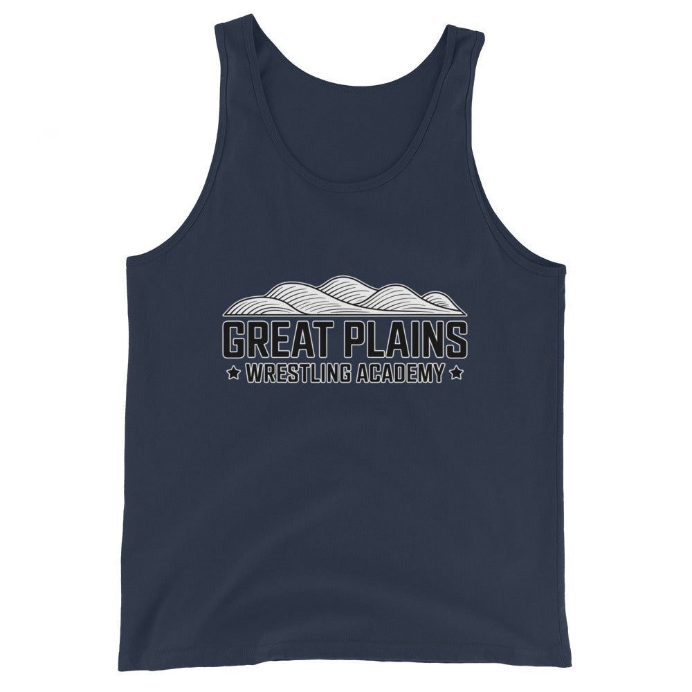 Performance | Tank Top | Great Plains Wrestling Academy | Crest Logo