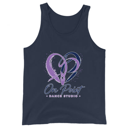 Performance | Tank Top | On Point Dance Studio | Crest Logo