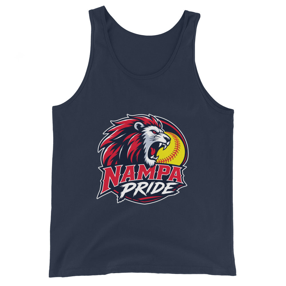 Performance | Tank Top | Nampa Pride | Lion Crest Logo