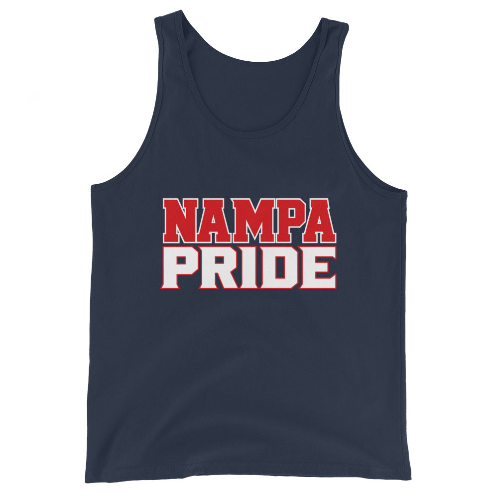 Performance | Tank Top | Nampa Pride | Letter Mark Logo