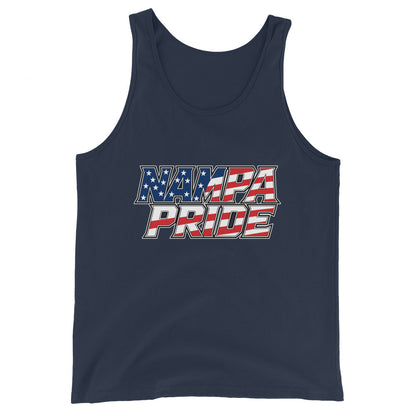 Performance | Tank Top | Nampa Pride | Modern Script Logo