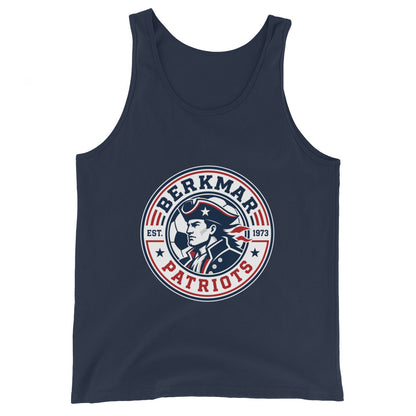 Performance | Tank Top | Berkmar High School Soccer | Badge Logo