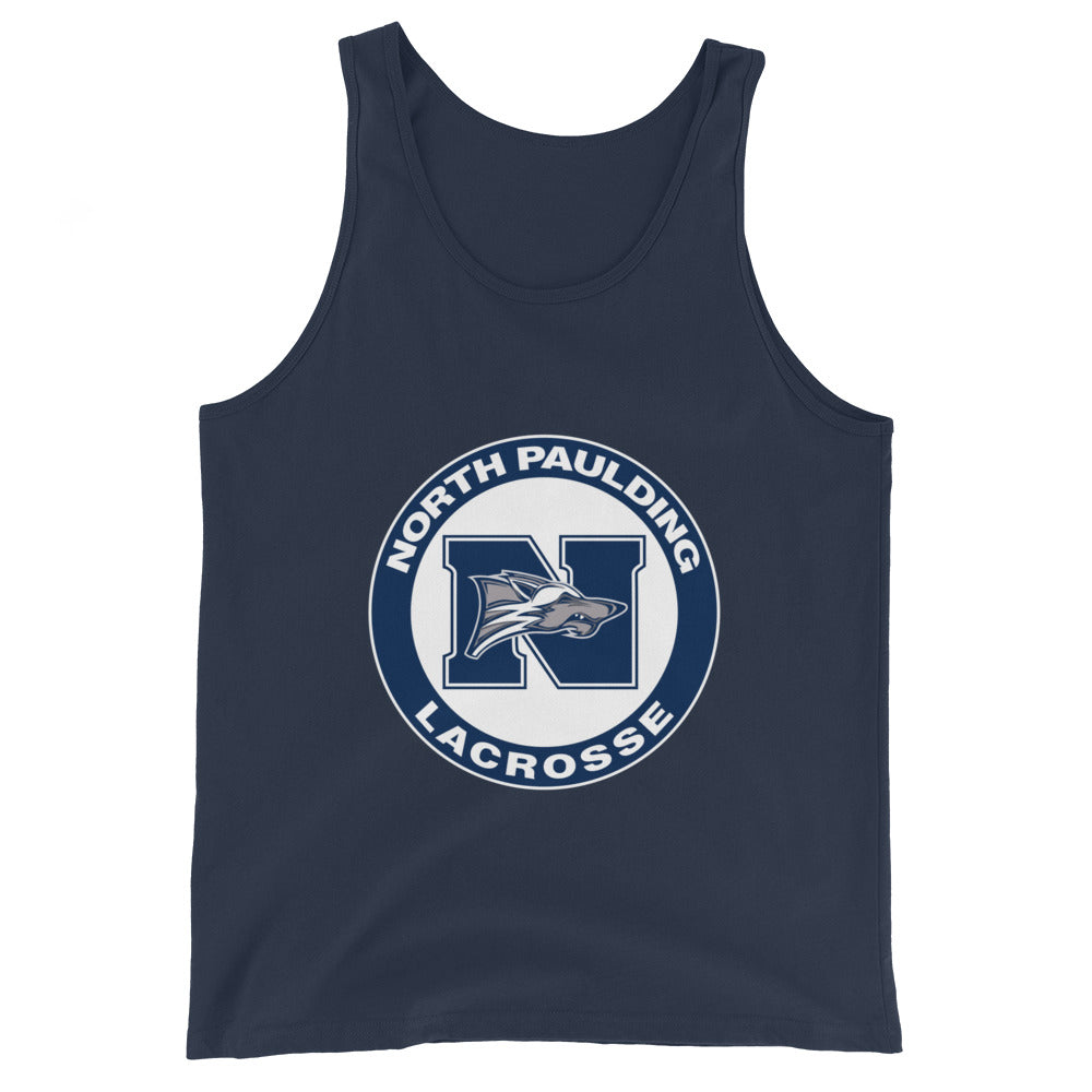 Performance | Tank Top | North Paulding Lacrosse | Badge Logo