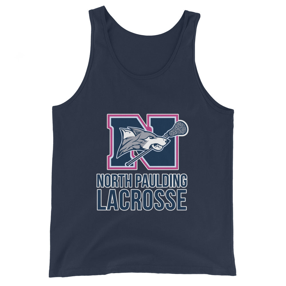 Performance | Tank Top | North Paulding Lacrosse | Vanguard Logo