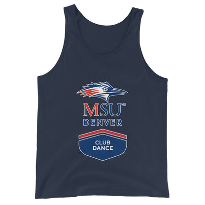 Performance | Tank Top | MSU Denver Dance Team | Apex Logo
