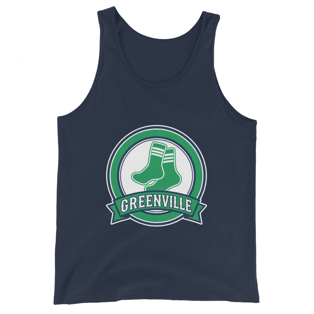 Performance | Tank Top | Greenville Sox | Badge Logo