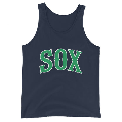 Performance | Tank Top | Greenville Sox | Script Logo
