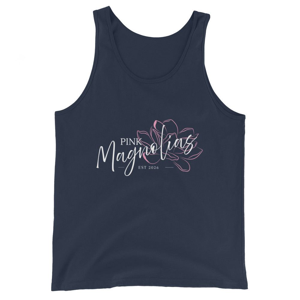 Performance | Tank Top | Pink Magnolias Dance | Modern Script Logo