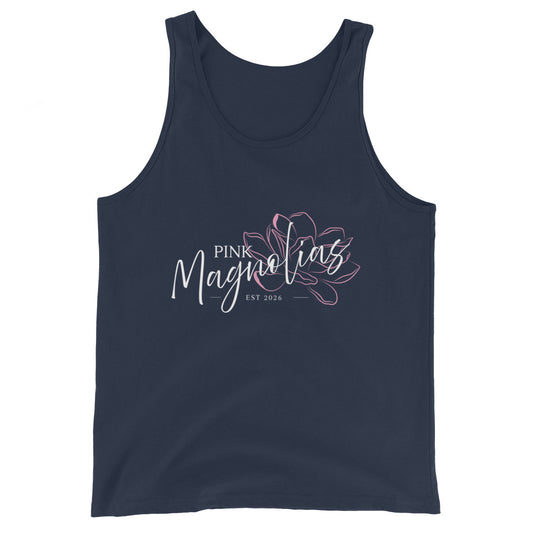 Performance | Tank Top | Pink Magnolias Dance | Modern Script Logo