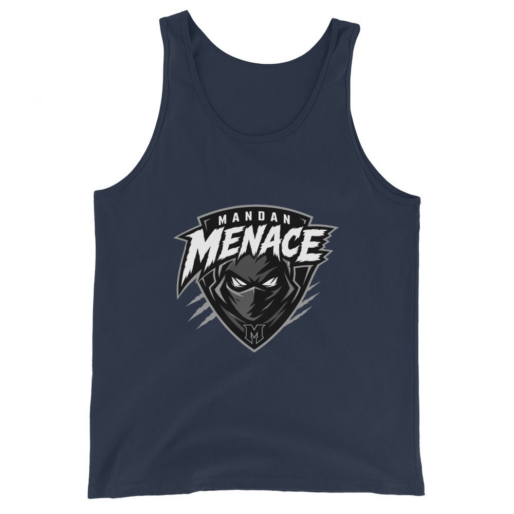 Performance | Tank Top | Mandan Menace | Shield Logo