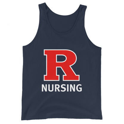 Performance | Tank Top | Grand View University Nursing | Lettemark Logo