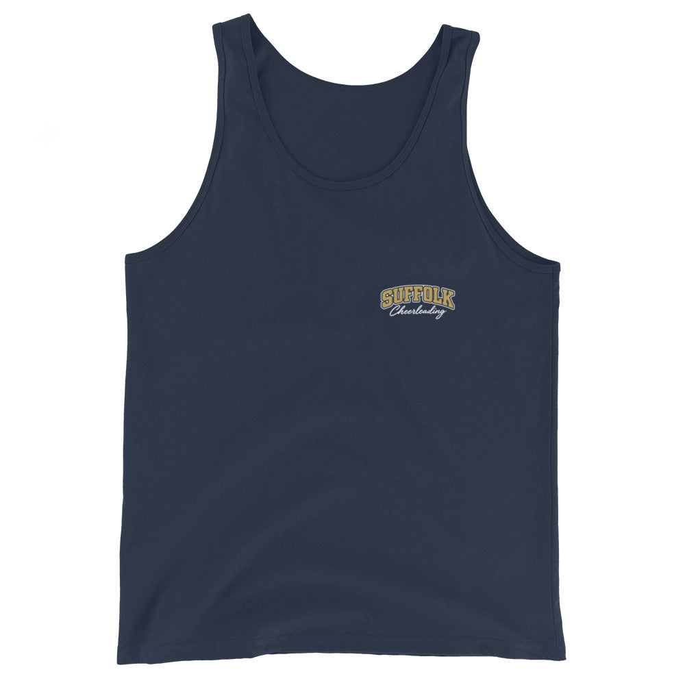 Performance | Tank Top | Suffolk University Cheerleading | Valor Logo