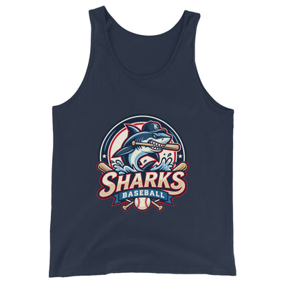 Performance | Tank Top | Sharks Diamond Sports | Emblem Logo