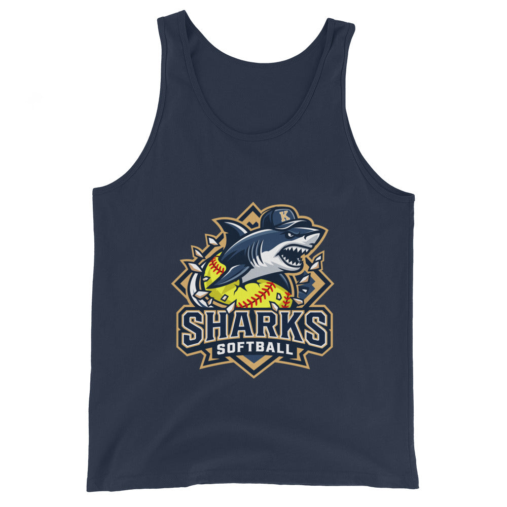 Performance | Tank Top | Sharks Diamond Sports | Crest Logo